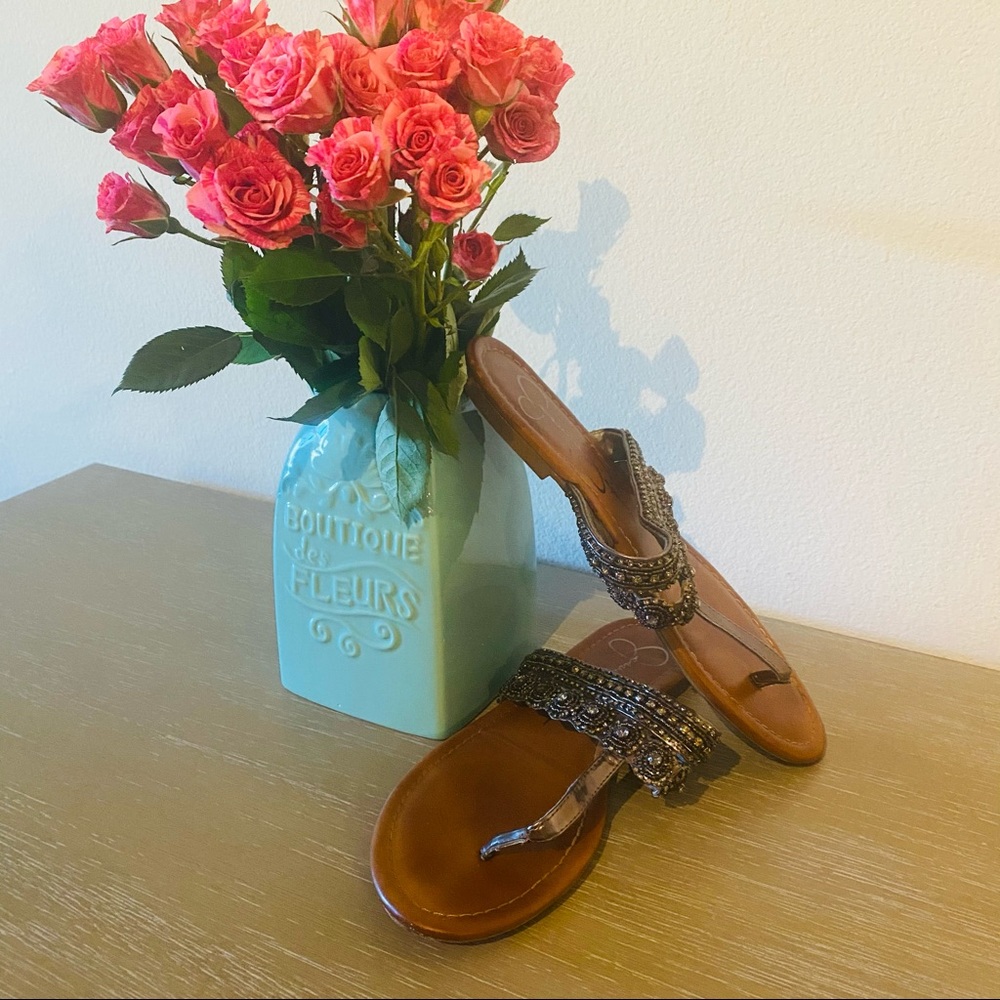 Jessica Simpson T-Strap Sandals